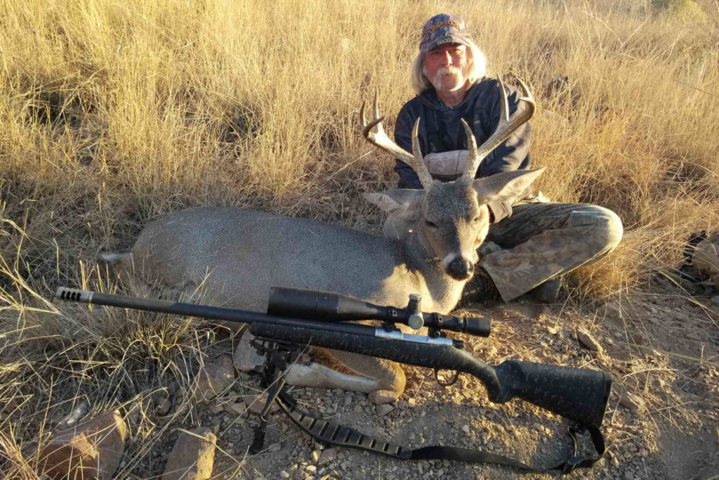 Hunting coues deer in Arizona with Rifles 3